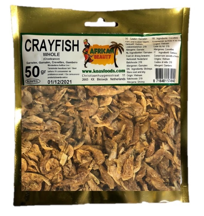 Crayfish Whole 15*50gm