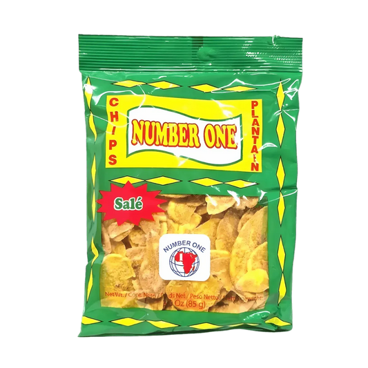 Number One Chips Plantain Salé