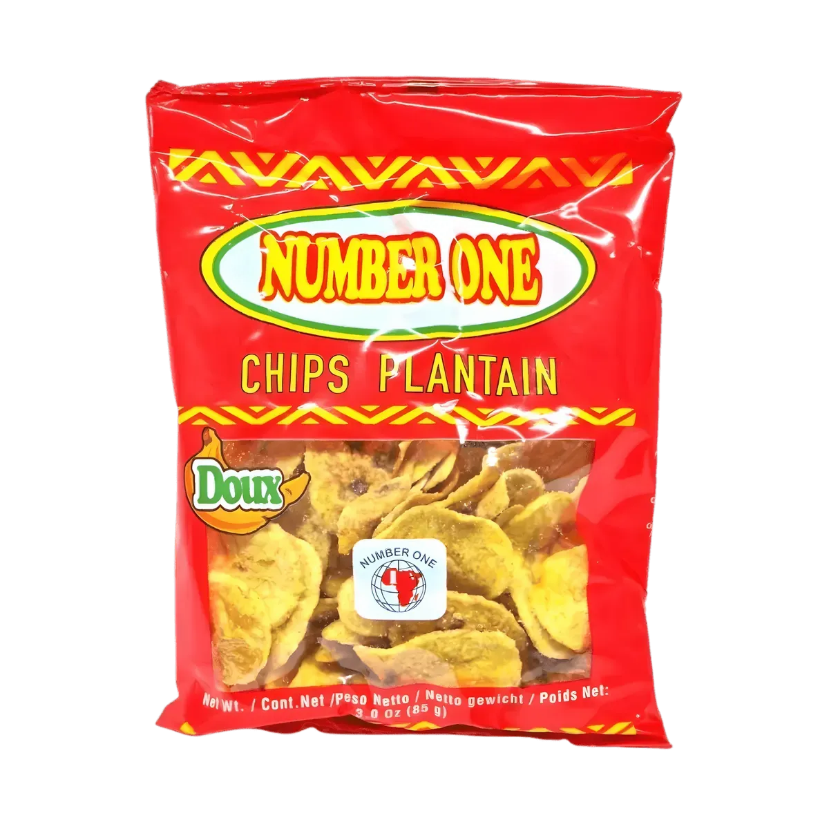 Number One Chips Plantain Sucré