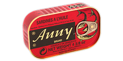 Sardines Anny Huile